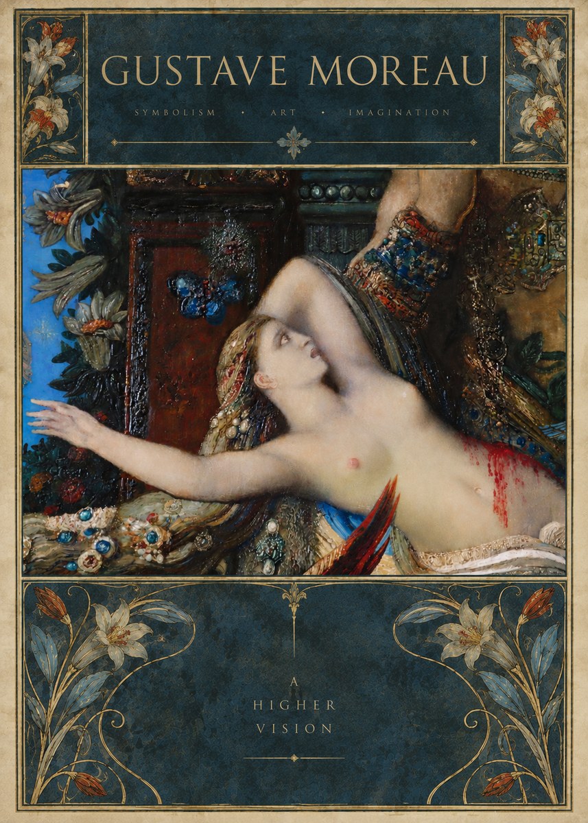 Gustave Moreau Salome I No6 - Juliste
