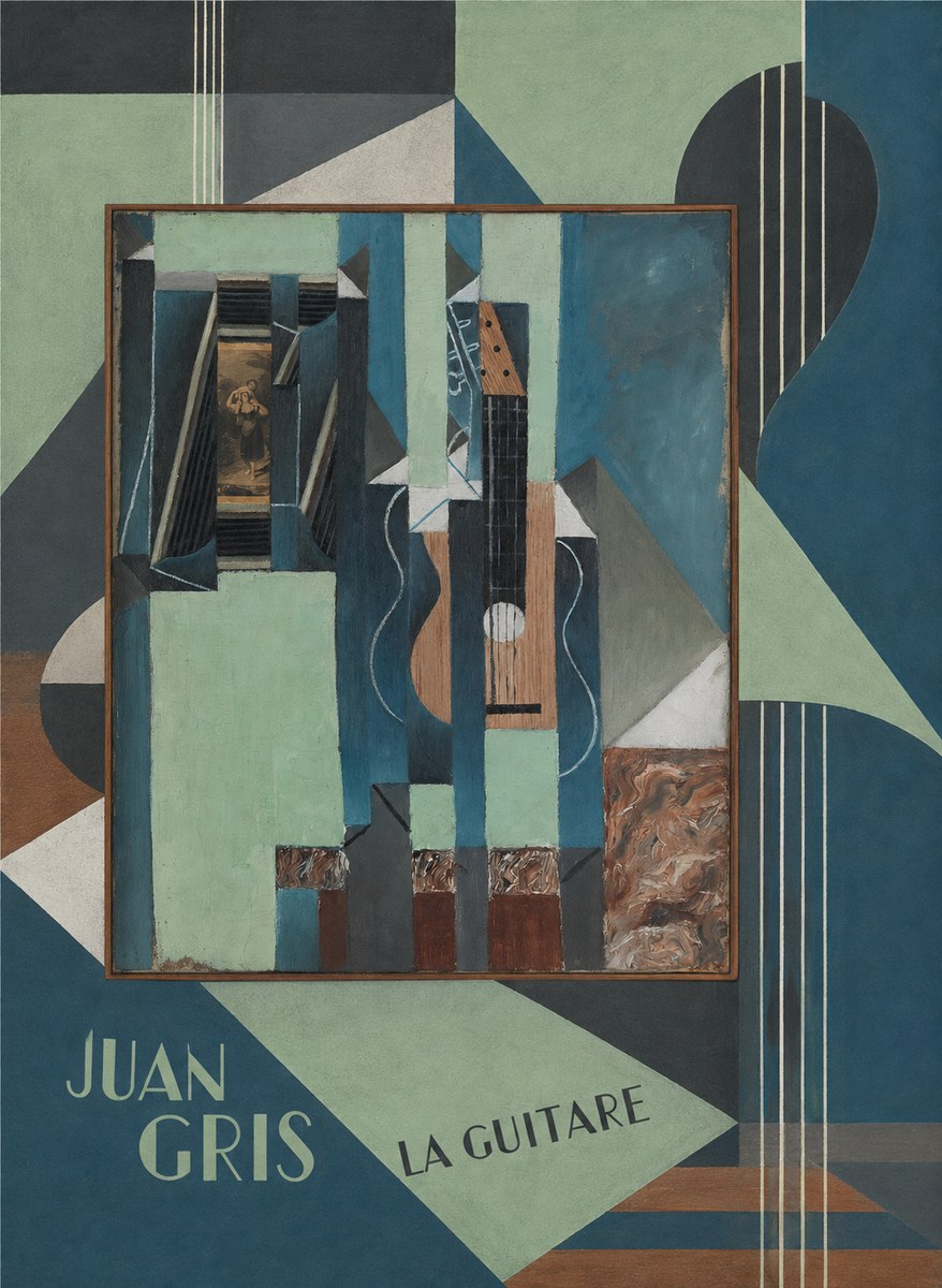 Juan Gris La Guitare No6 - Juliste
