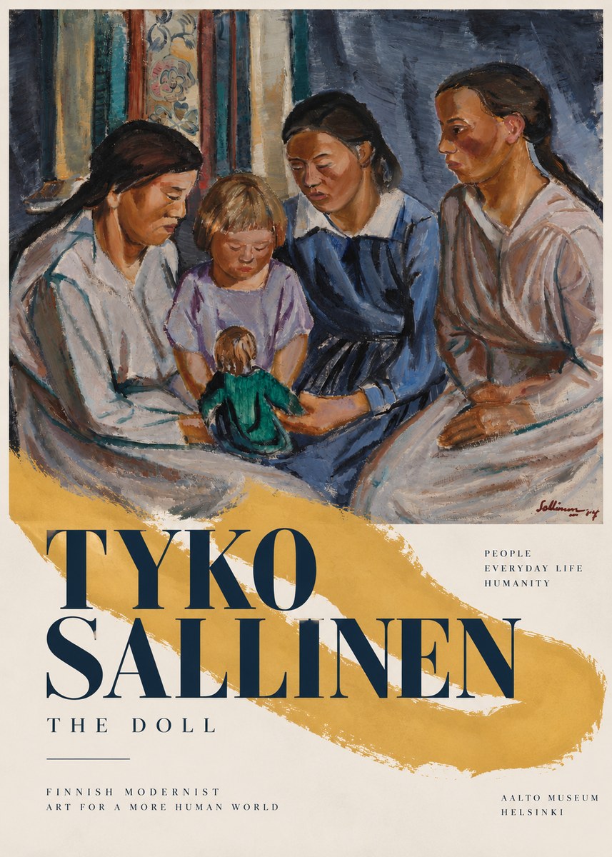 Tyko Sallinen The Doll No3 - Juliste