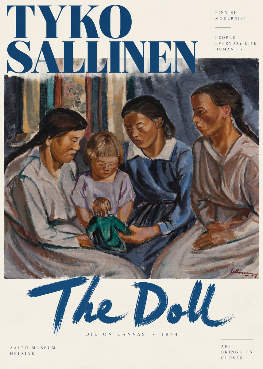 Tyko Sallinen The Doll No5 - Juliste
