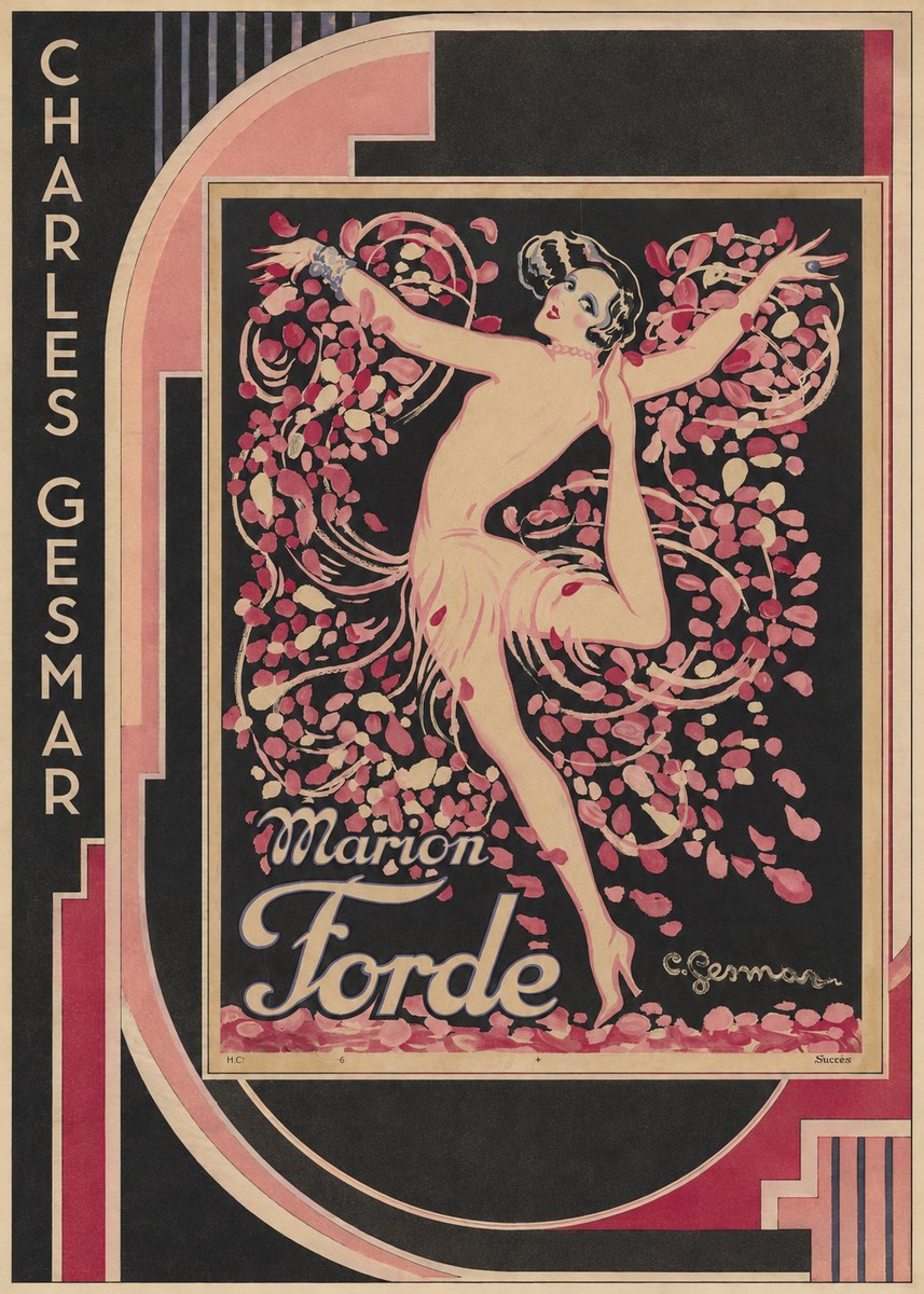 Charles Gesmar Marion Forde I No2 - Juliste
