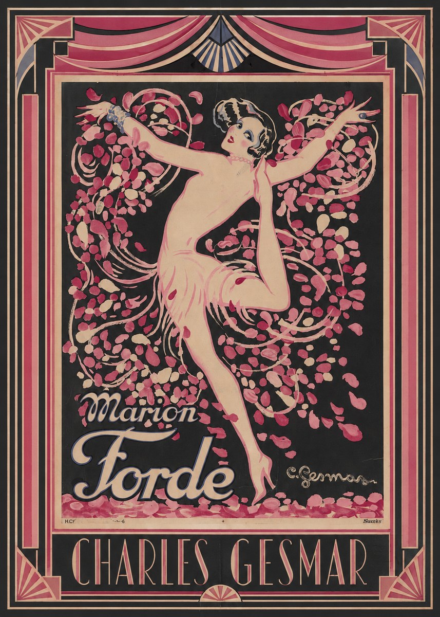Charles Gesmar Marion Forde I No4 - Juliste