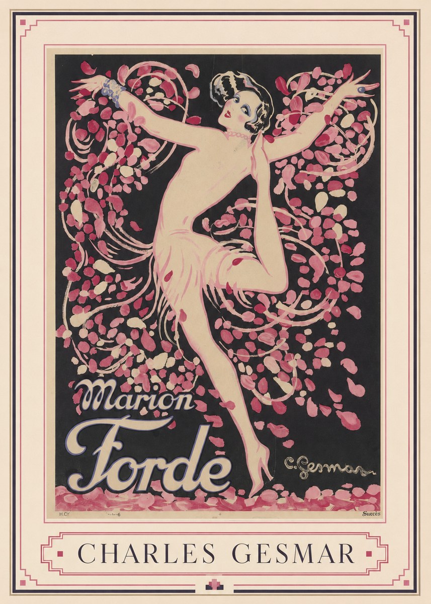 Charles Gesmar Marion Forde I No5 - Juliste