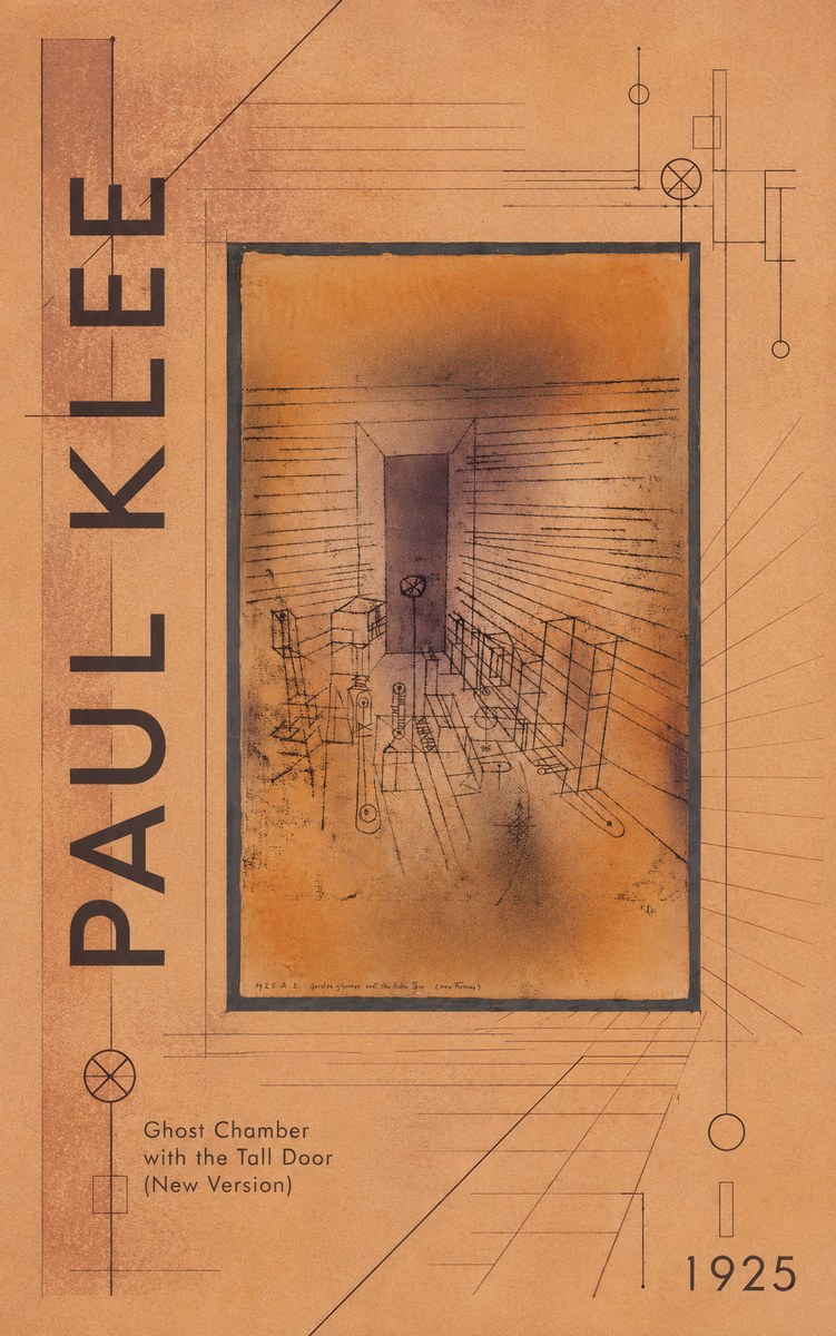 Paul Klee Ghost Chamber with the Tall Door (New Version) No4 - Juliste