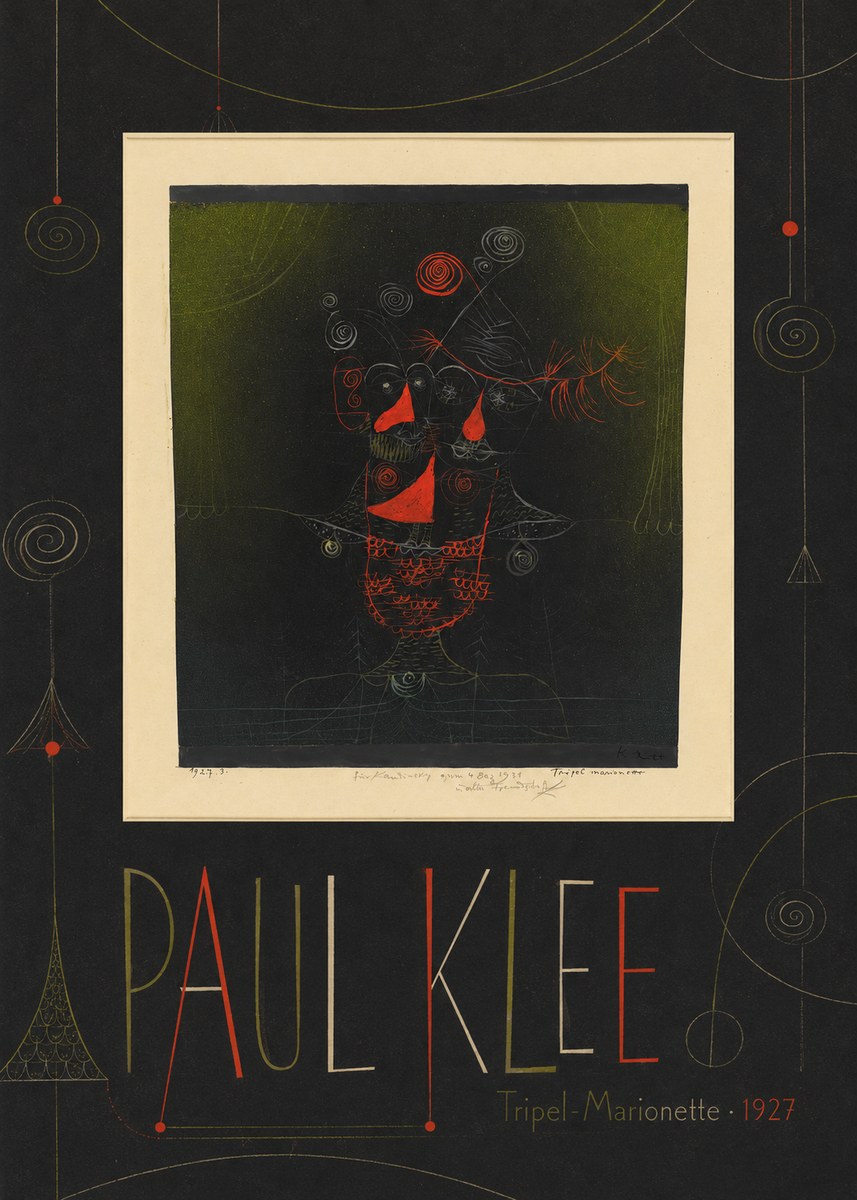Paul Klee Tripel-marionette No4 - Juliste