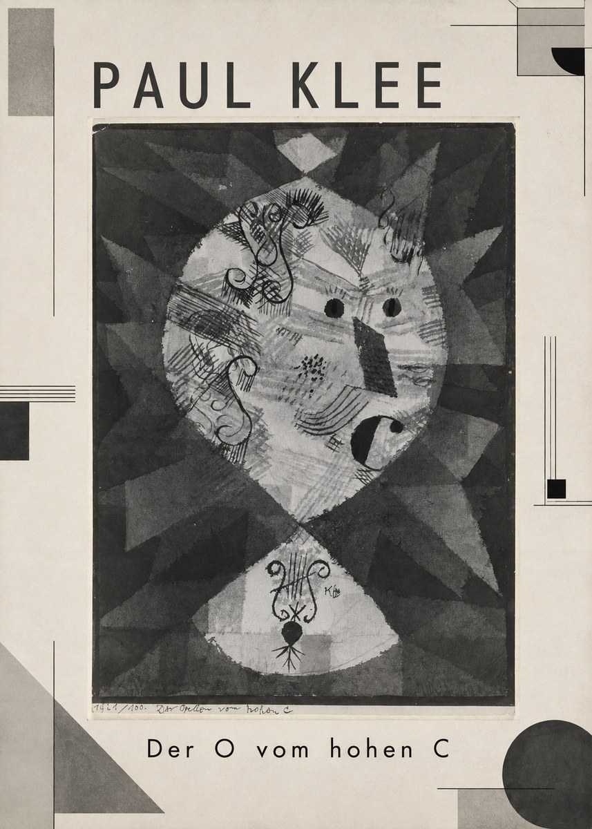 Paul Klee Der O Vom Hohen C No1 - Juliste