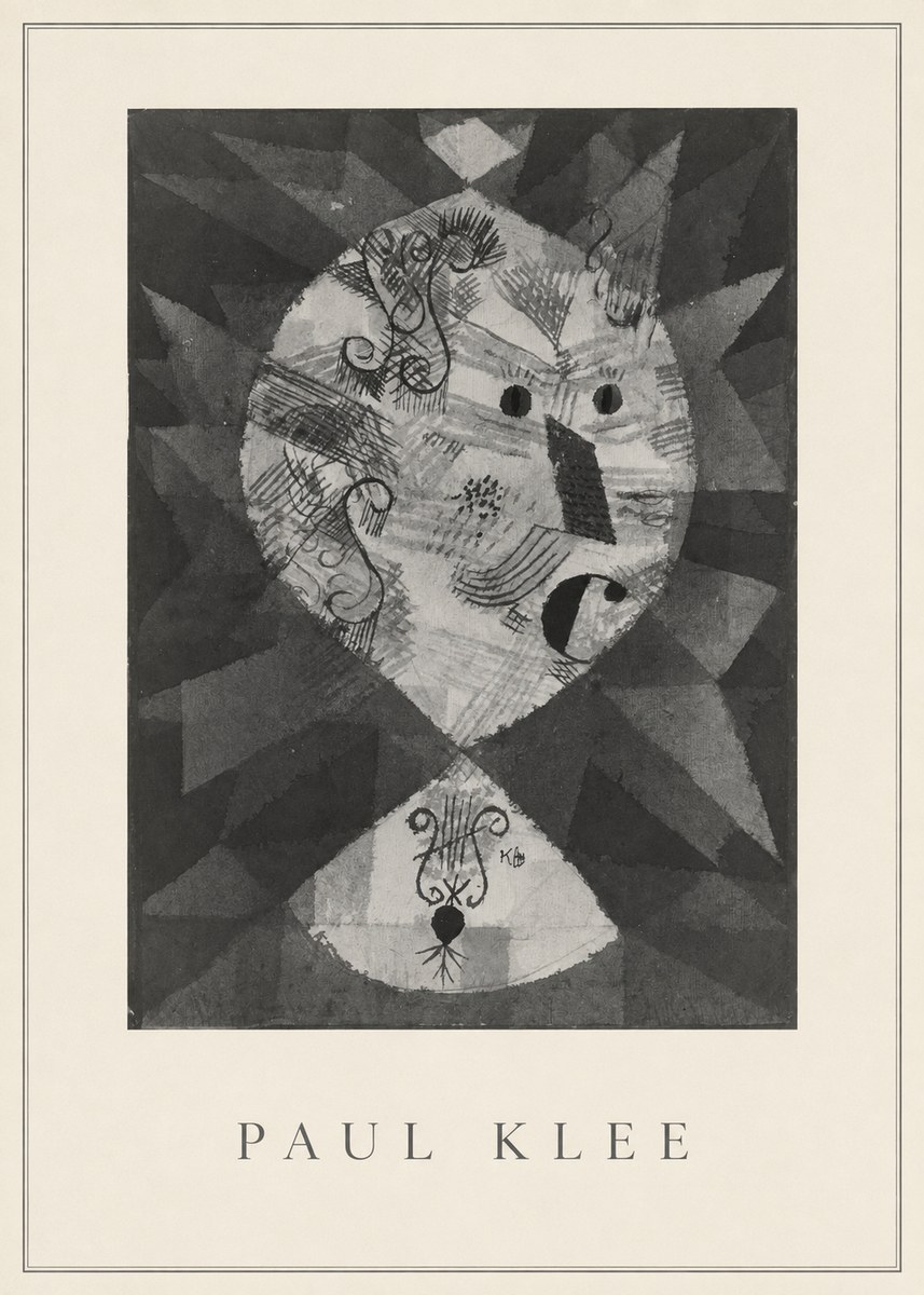 Paul Klee Der O Vom Hohen C No4 - Juliste