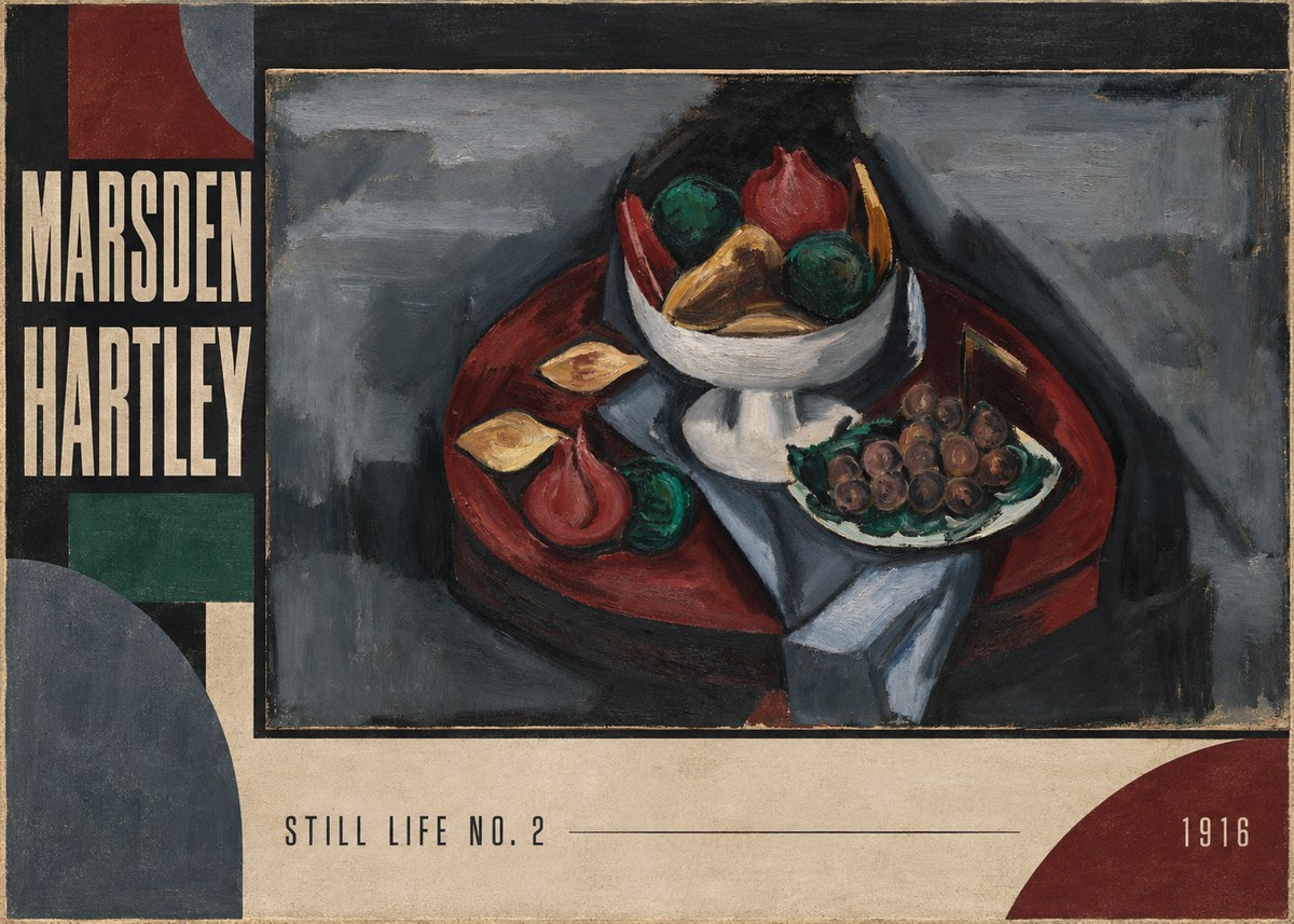 Marsden Hartley Still Life No. 2 No2 - Juliste