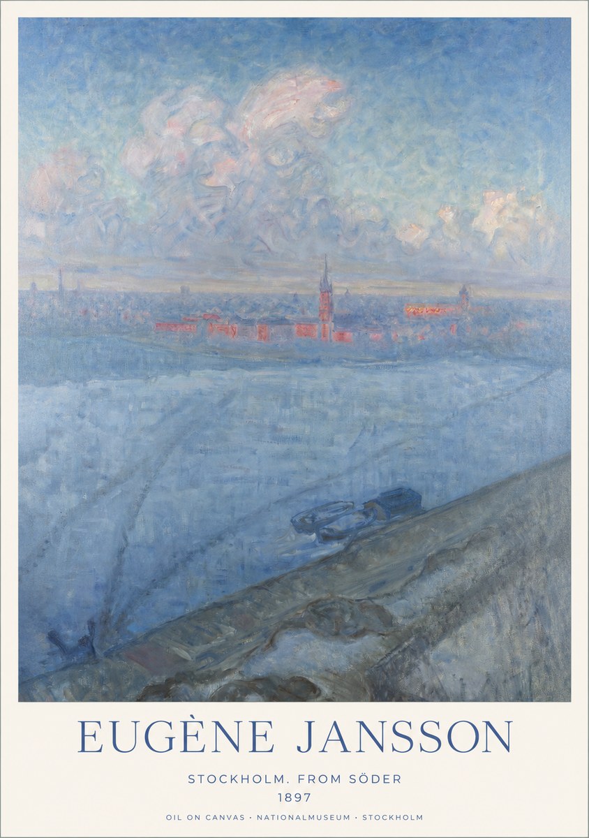 Eugène Jansson Stockholm. from Söder No1 - Juliste