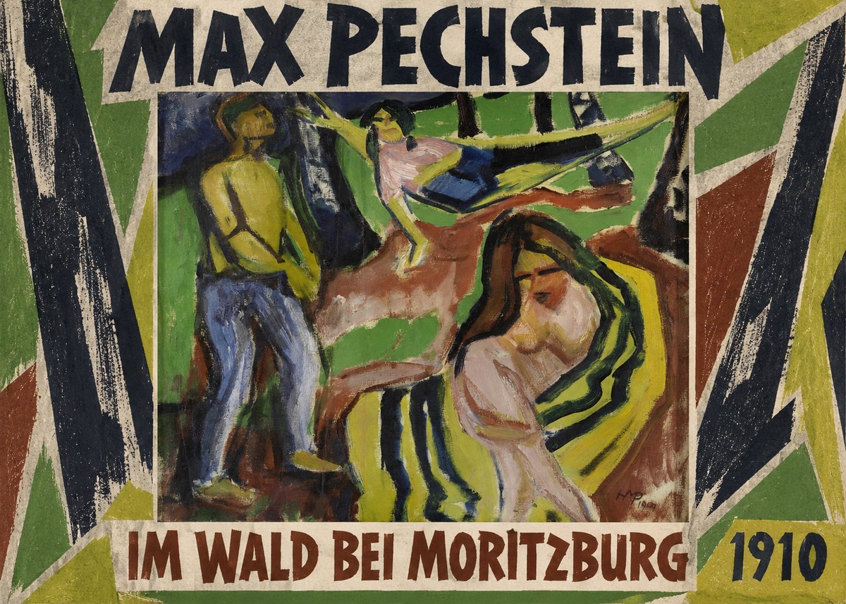Max Pechstein Im Wald Bei Moritzburg No1 - Juliste