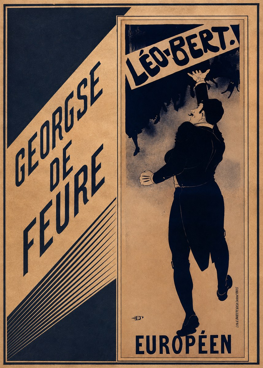 Georges de Feure Léo-bert! I No2 - Juliste