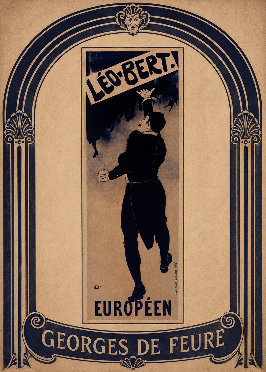 Georges de Feure Léo-bert! I No6 - Juliste