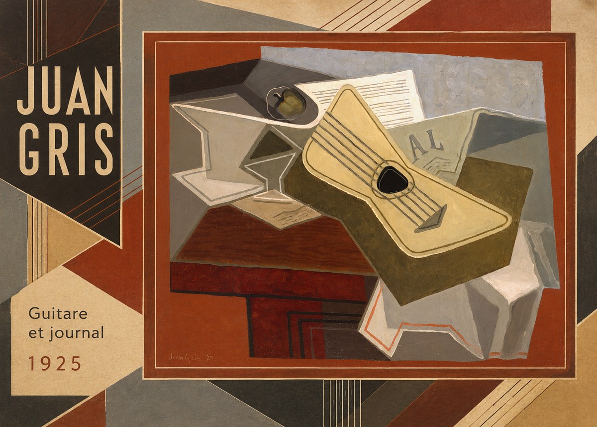 Juan Gris Guitare Et Journal No2 - Juliste