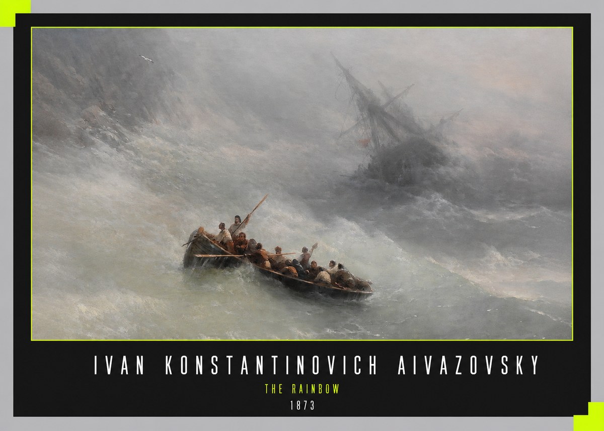 Ivan Konstantinovich Aivazovsky The Rainbow No4 - Juliste