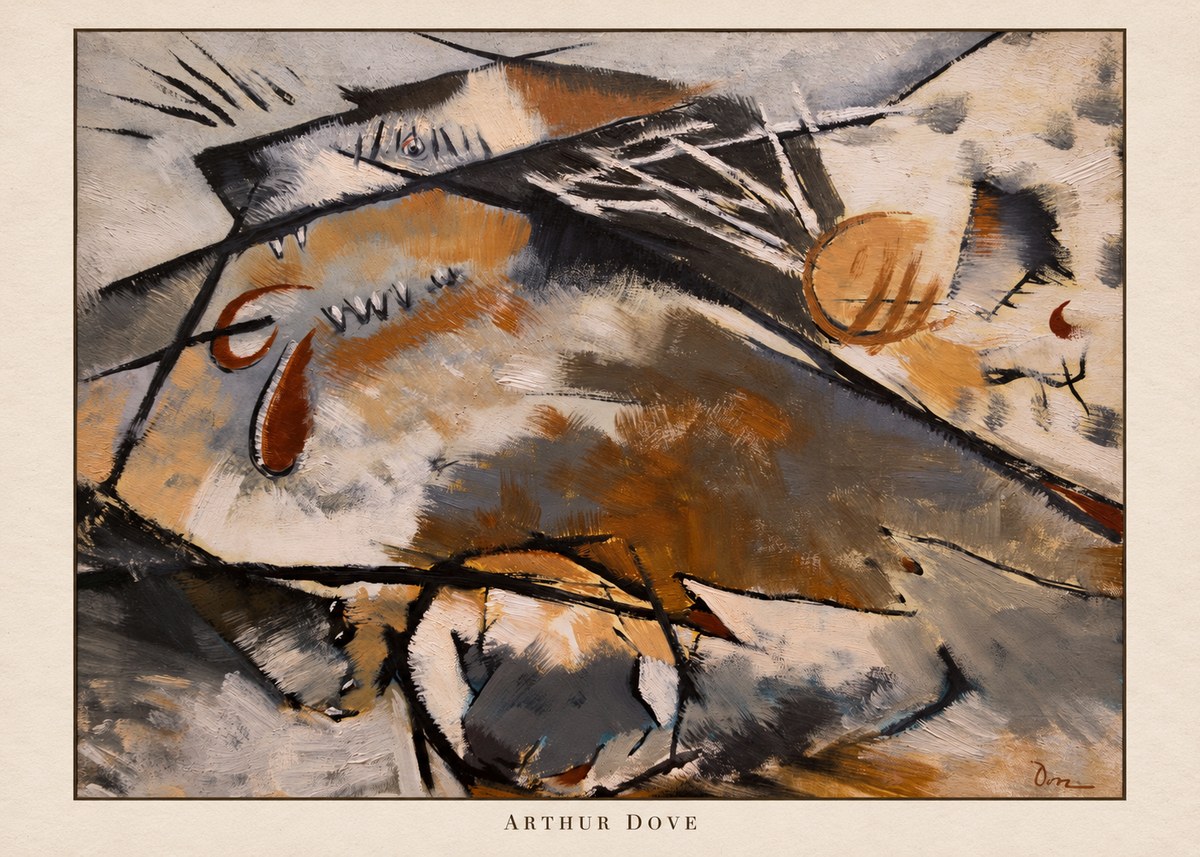 Arthur Dove Pagan Philosophy No6 - Juliste