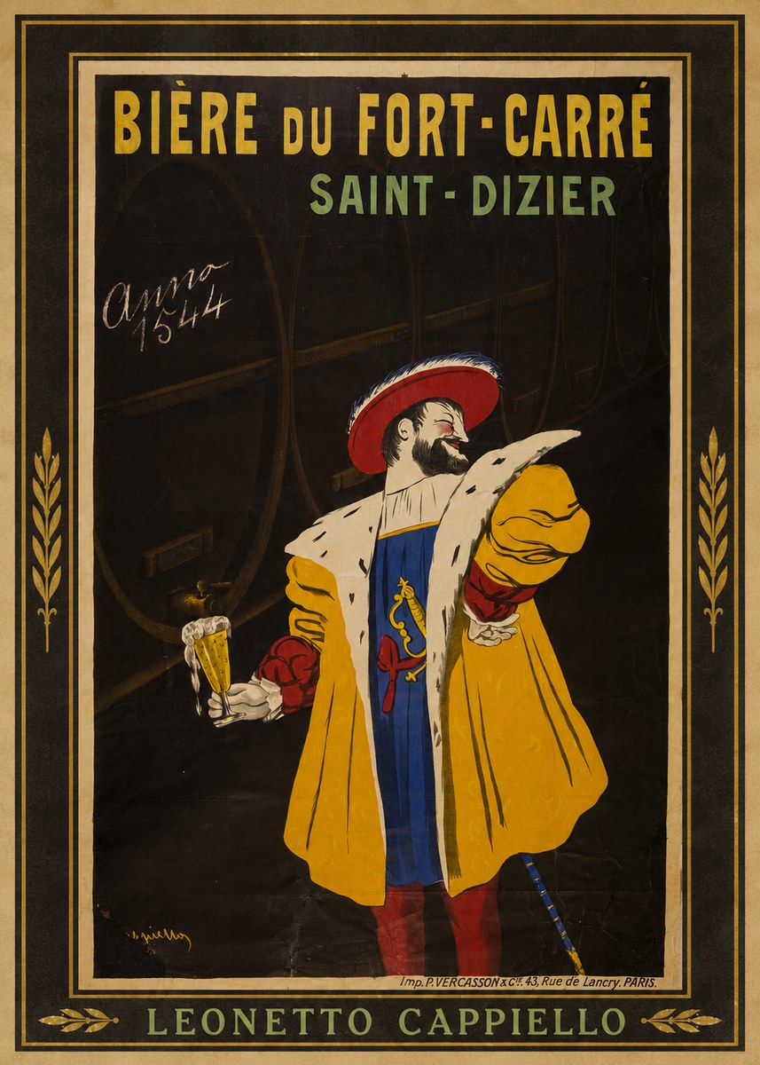 Leonetto Cappiello Bière Du Fort-carré Saint-dizier No1 - Juliste