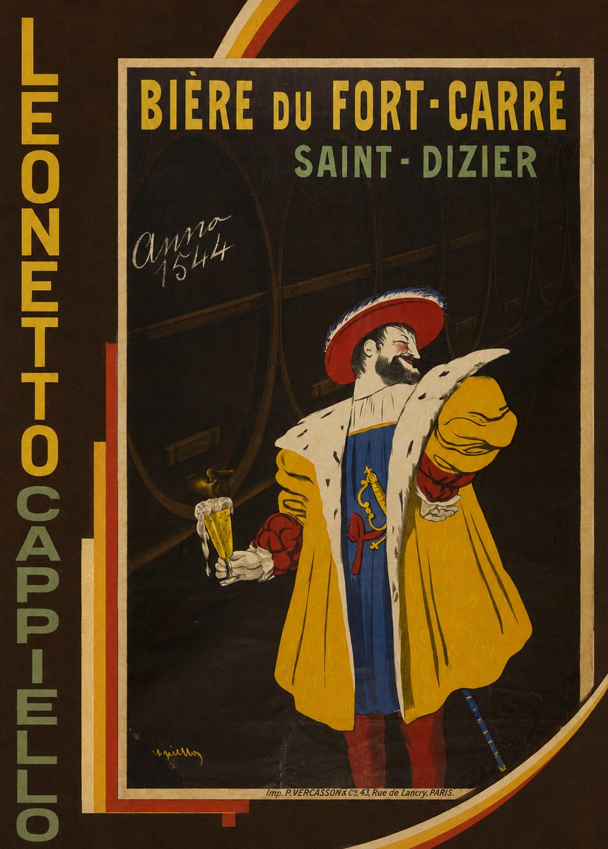 Leonetto Cappiello Bière Du Fort-carré Saint-dizier No2 - Juliste