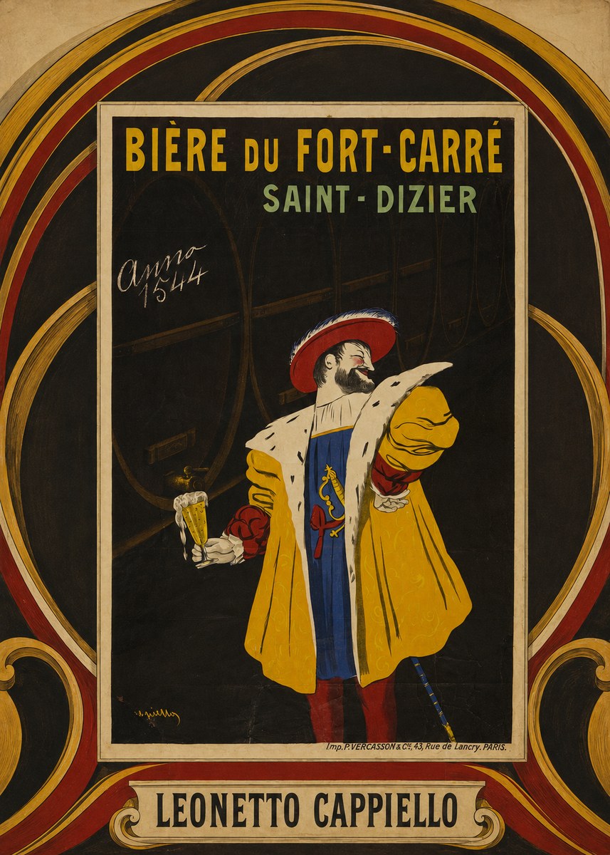 Leonetto Cappiello Bière Du Fort-carré Saint-dizier No3 - Juliste