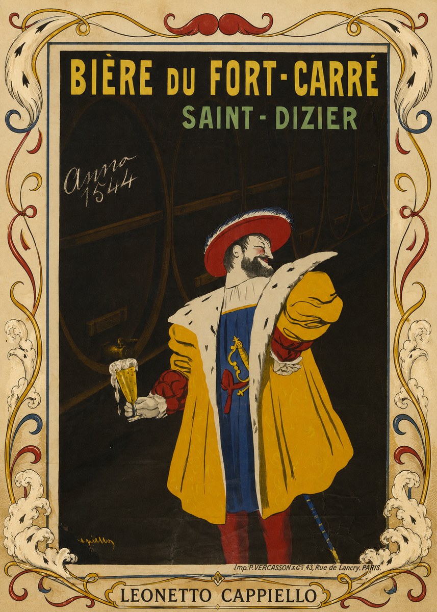 Leonetto Cappiello Bière Du Fort-carré Saint-dizier No5 - Juliste