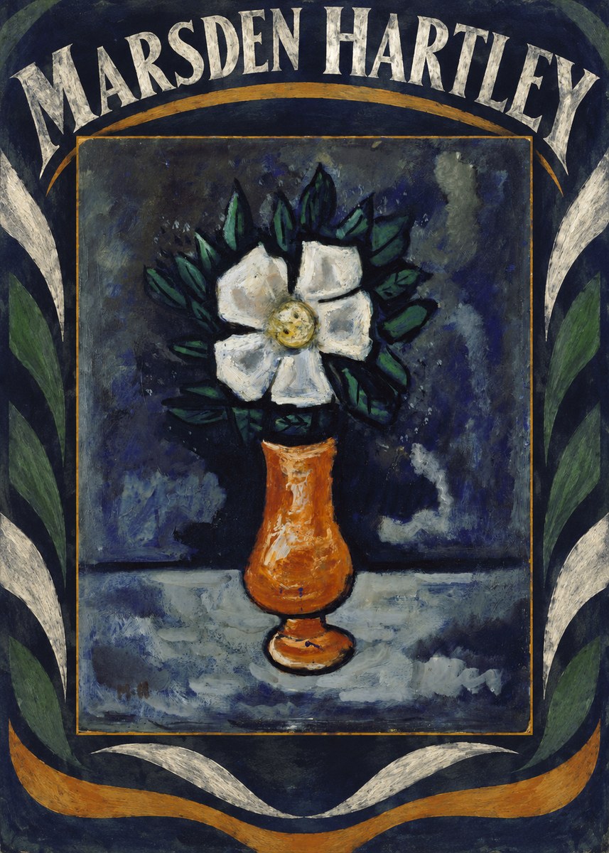 Marsden Hartley Flower in Vase No4 - Juliste