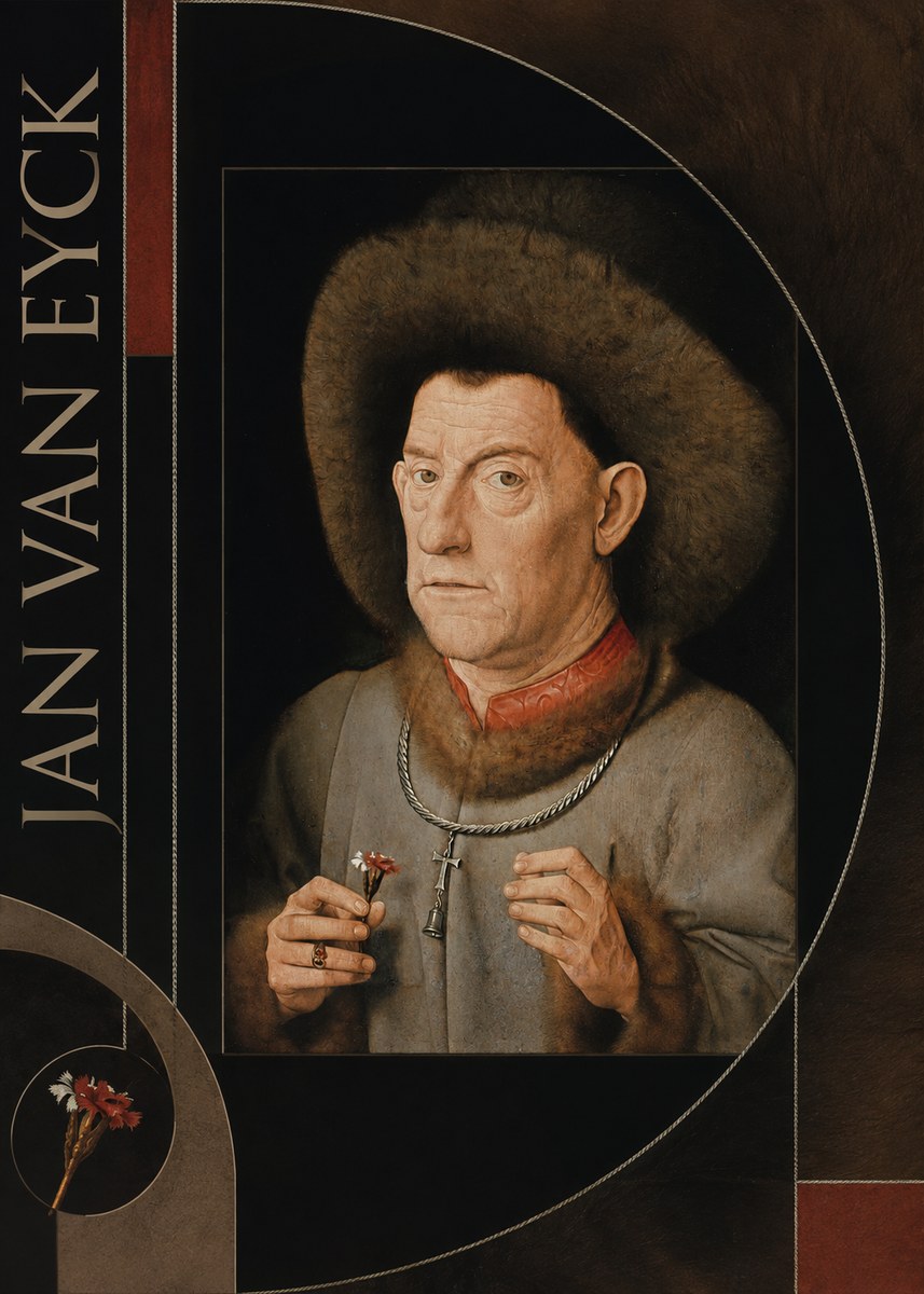 Jan van Eyck Jan Van Eyck No6 - Juliste