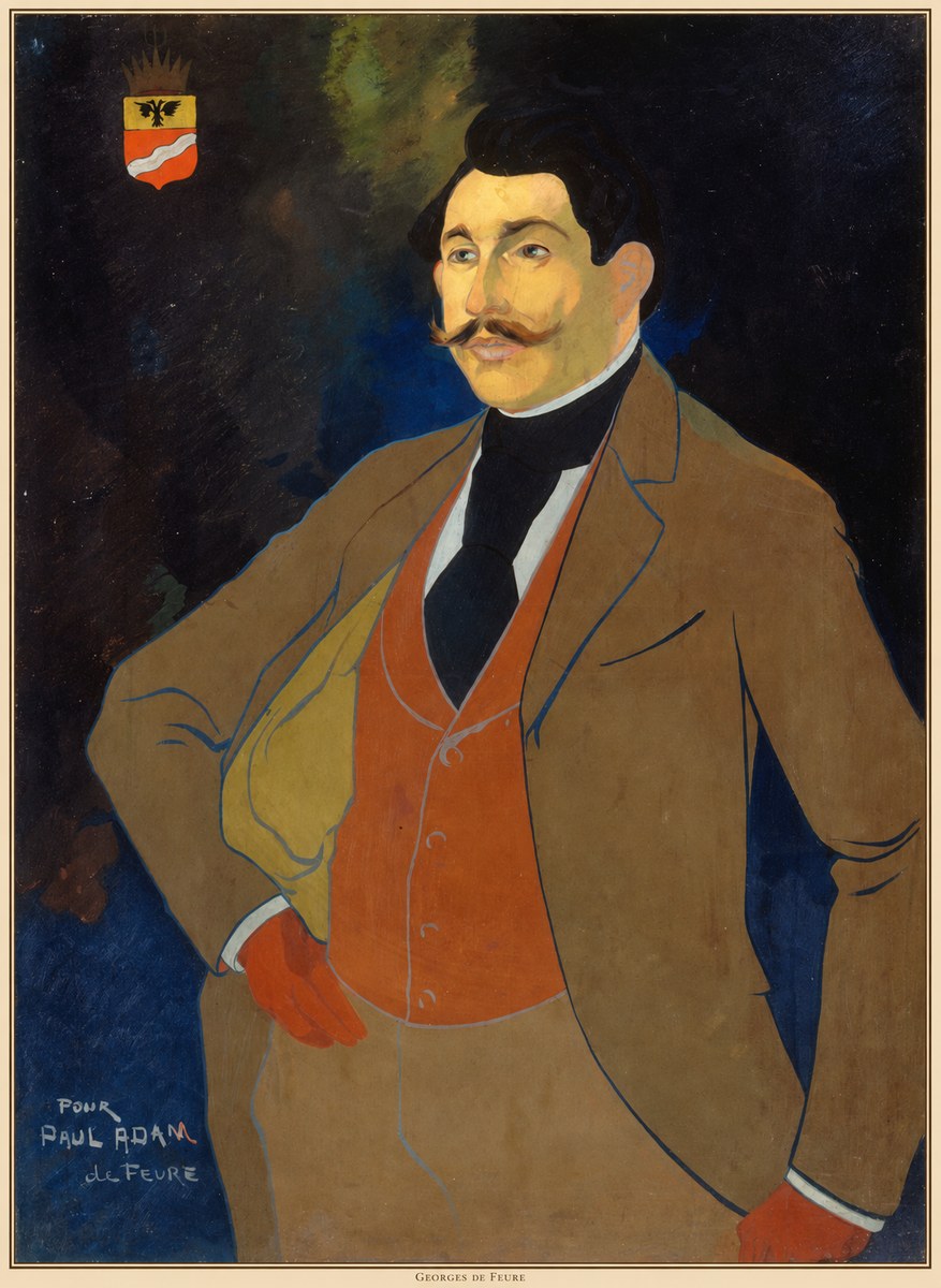 Georges de Feure Portrait De Paul Adam No6 - Juliste