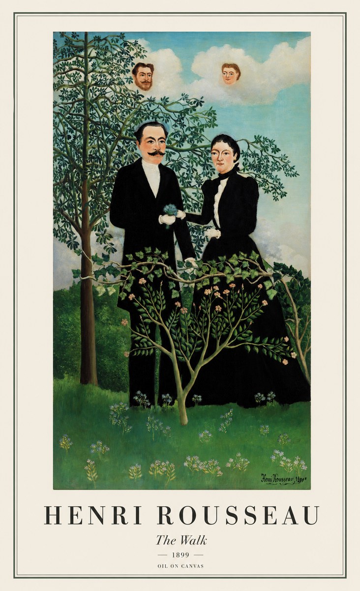 Rousseau The Walk No1 - Juliste
