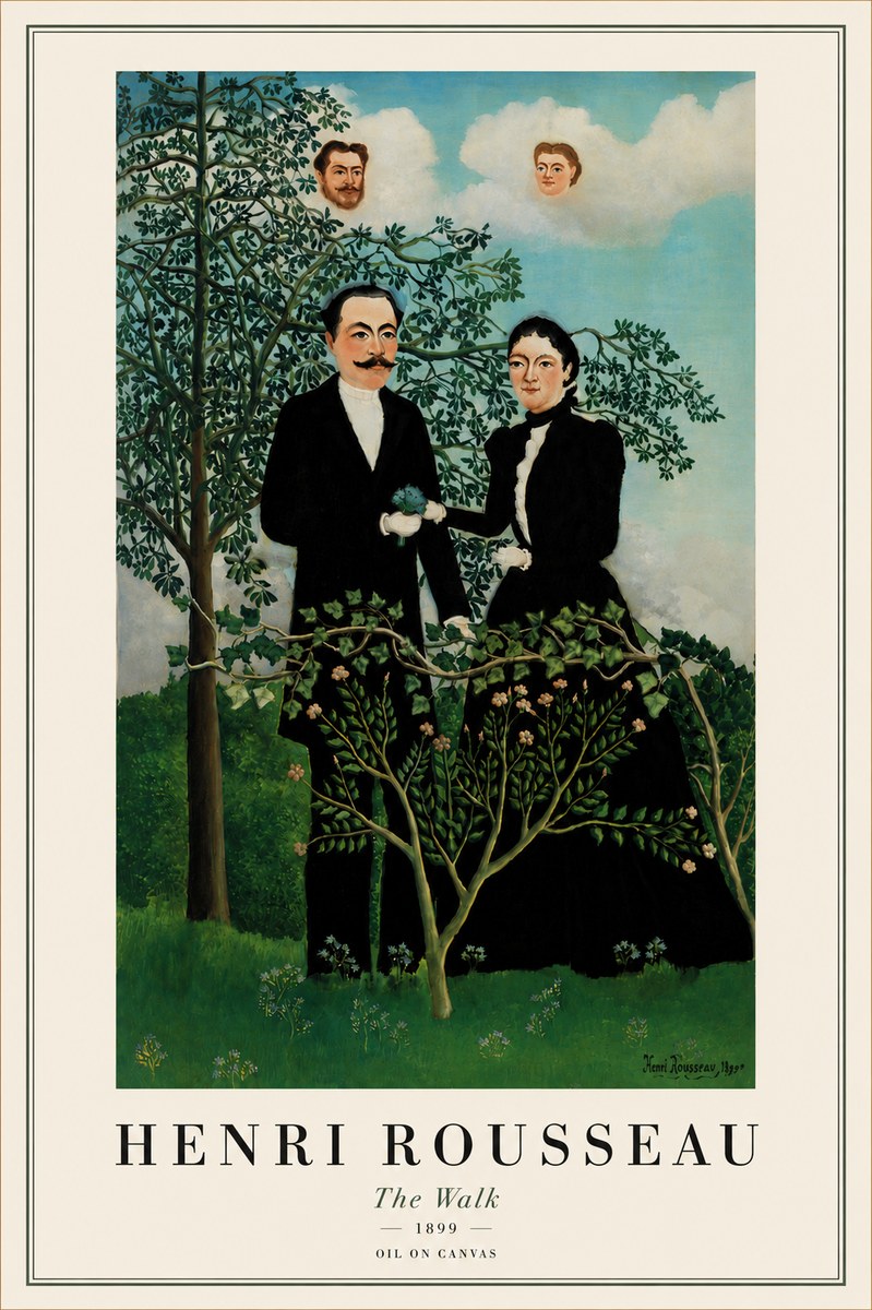 Rousseau The Walk No5 - Juliste
