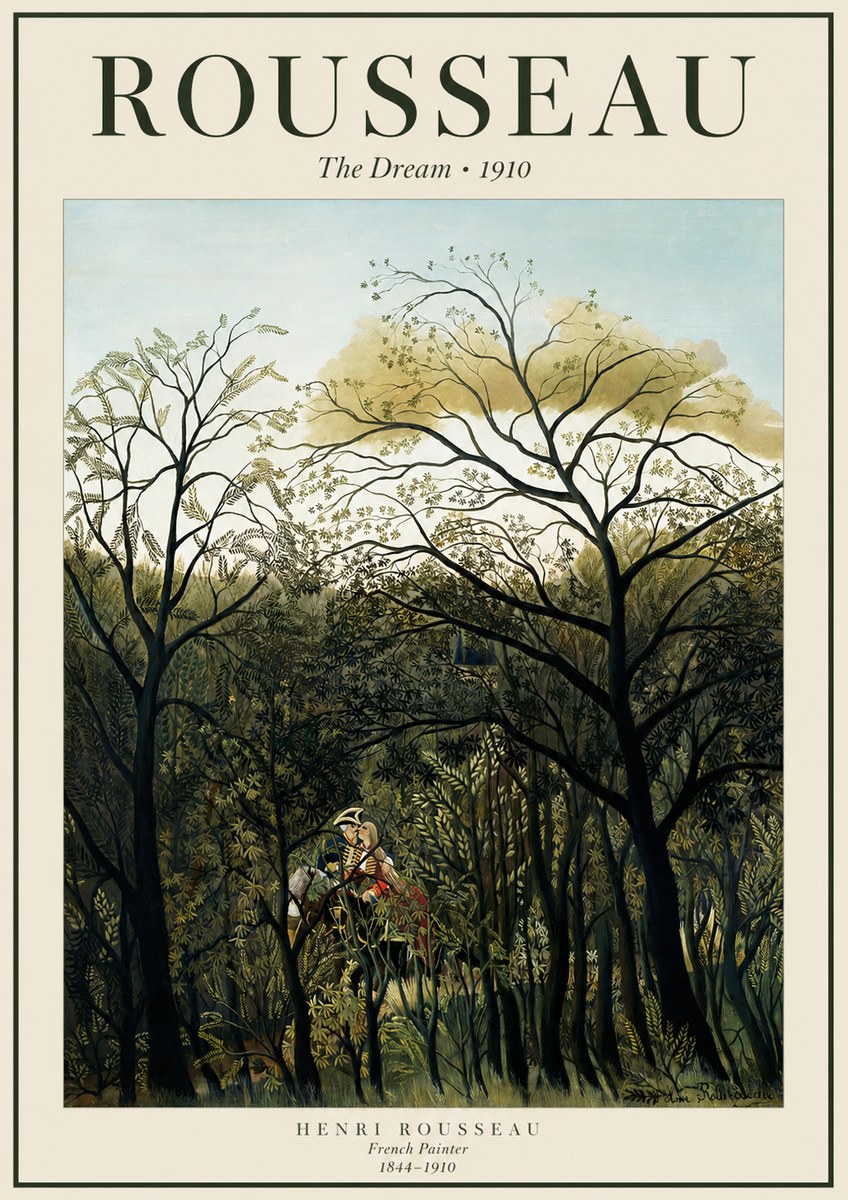 Rousseau The Dream I No1 - Juliste