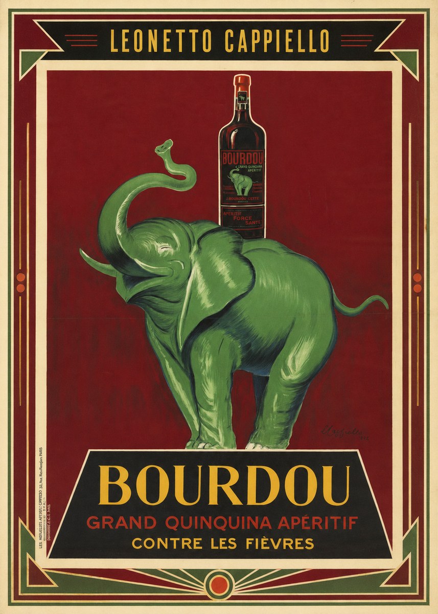 Leonetto Cappiello Bourdou No1 - Juliste