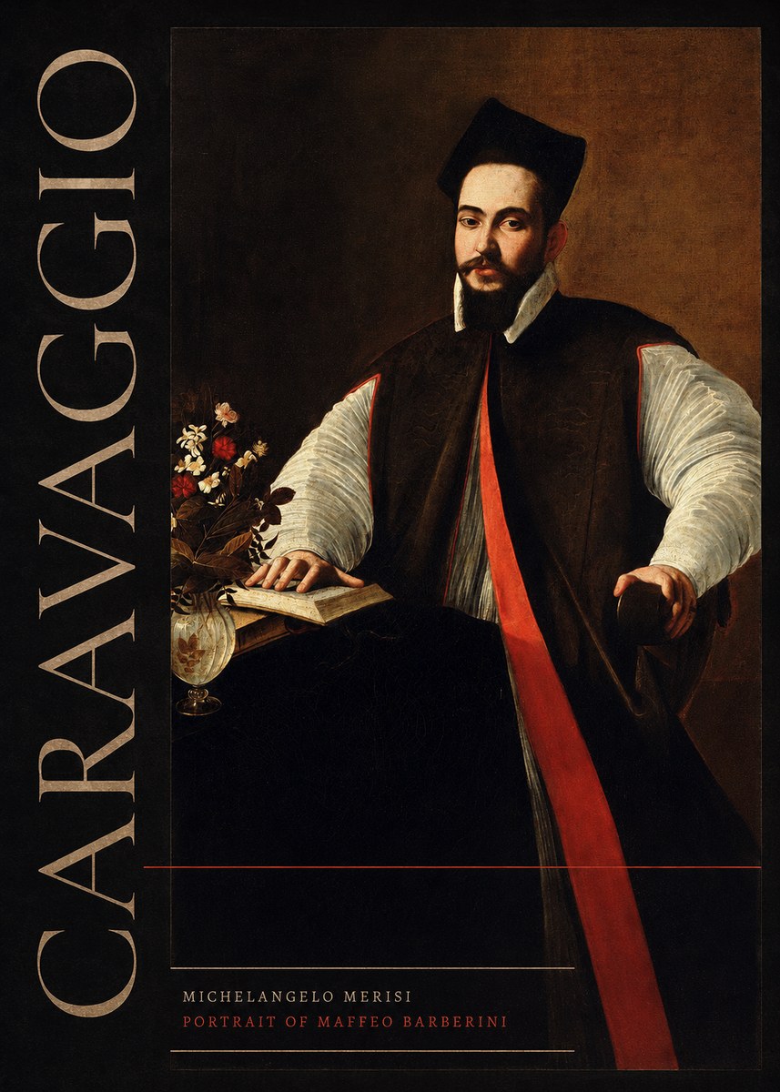 Michelangelo Merisi da Caravaggio Portrait of Maffeo Barberini No3 - Juliste