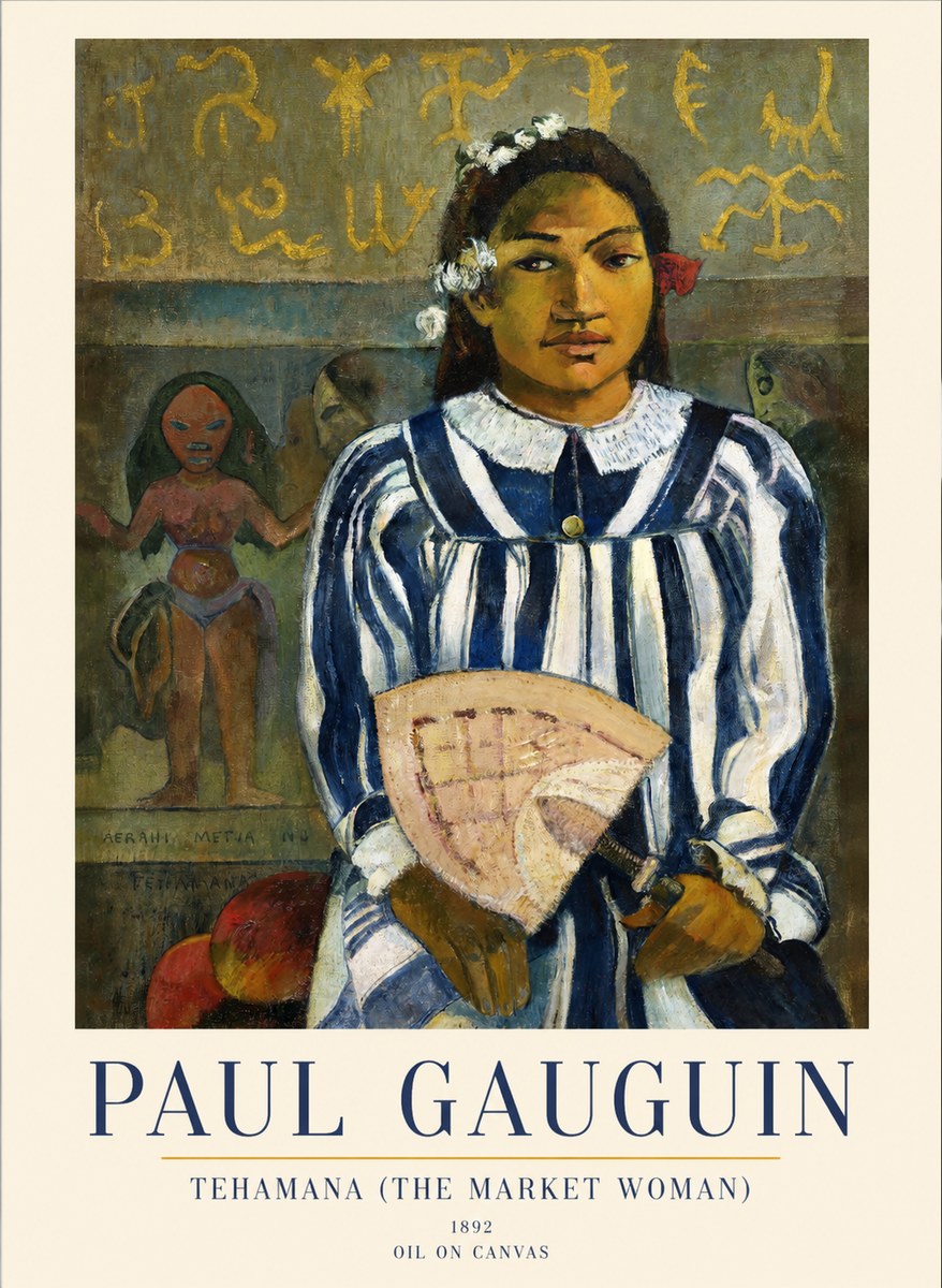 Paul Gauguin Merahi Metua (Young Woman) No6 - Juliste