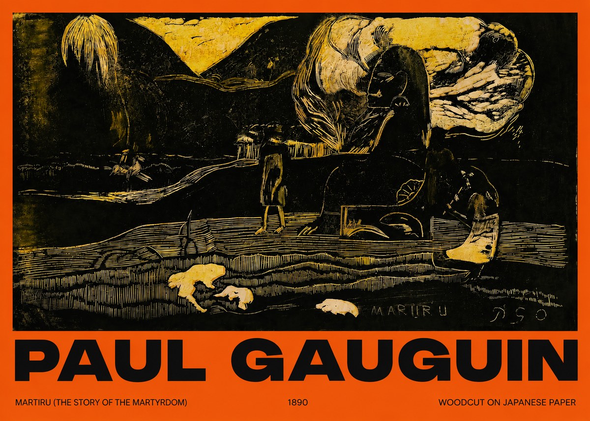 Paul Gauguin Mairit U No6 - Juliste