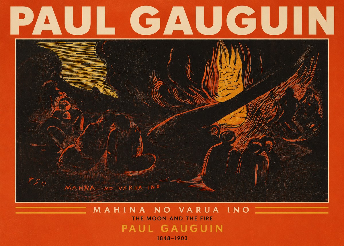 Paul Gauguin Mahina No Varua Ino No2 - Juliste