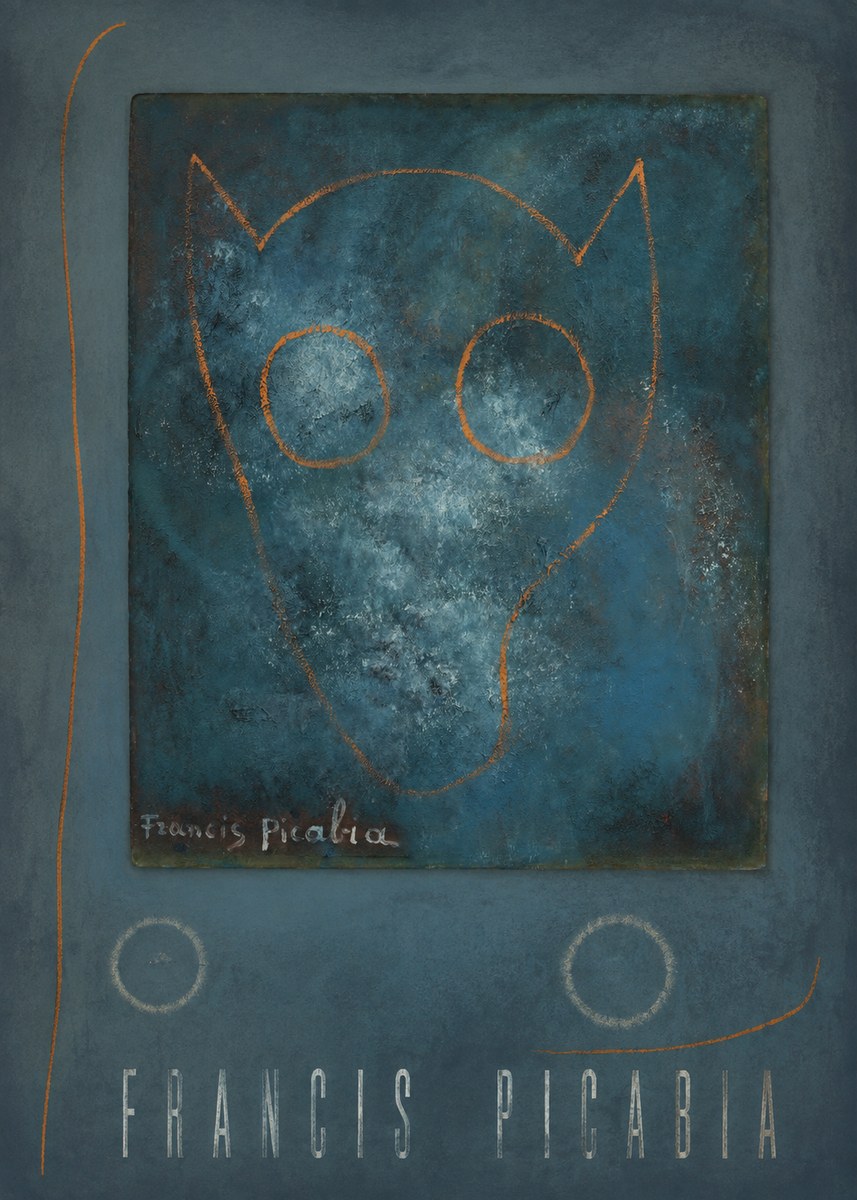 Francis Picabia Abstract Head No3 - Juliste