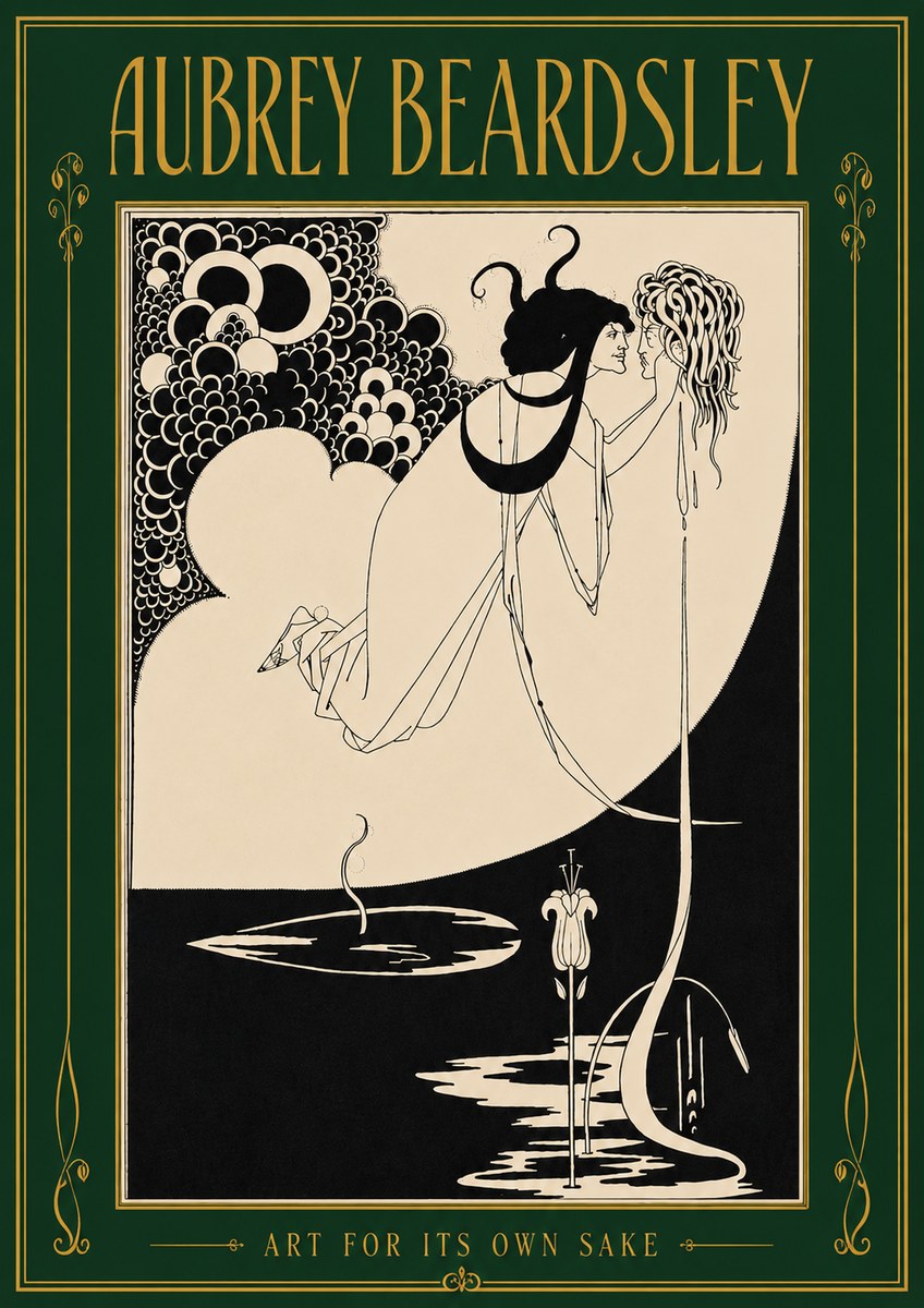 Aubrey Beardsley Art for Its Own Sake No4 - Juliste