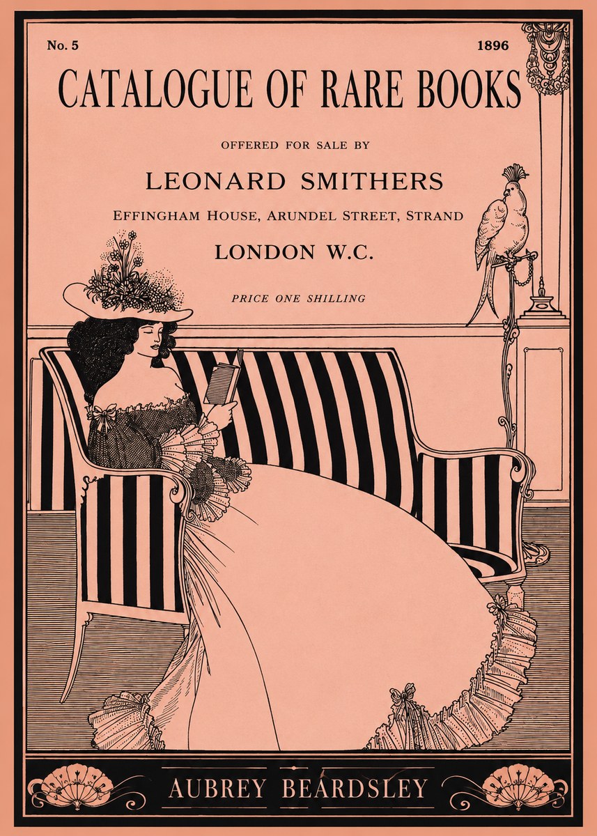 Aubrey Beardsley Catalogue of Rare Books No1 - Juliste