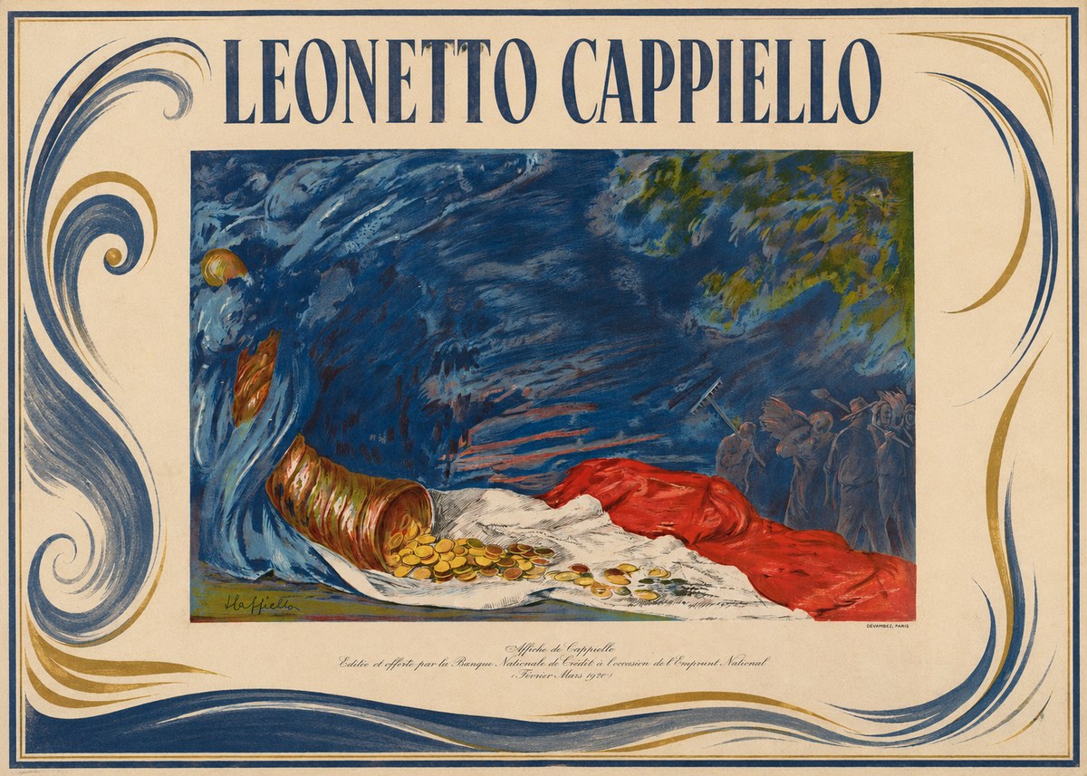 Leonetto Cappiello Emprunt National No1 - Juliste
