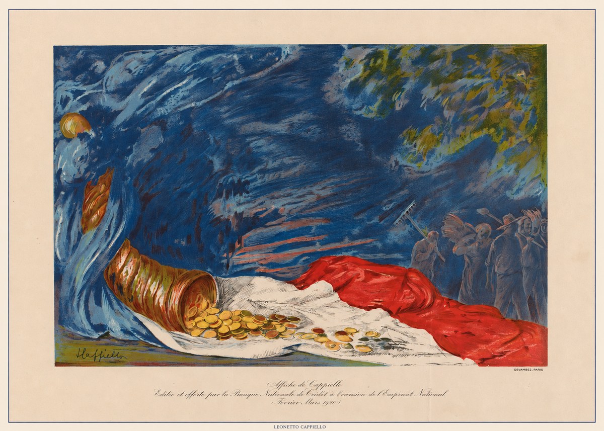 Leonetto Cappiello Emprunt National No6 - Juliste
