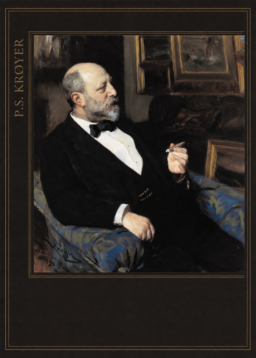 P.S. Krøyer Self-portrait I No3 - Juliste