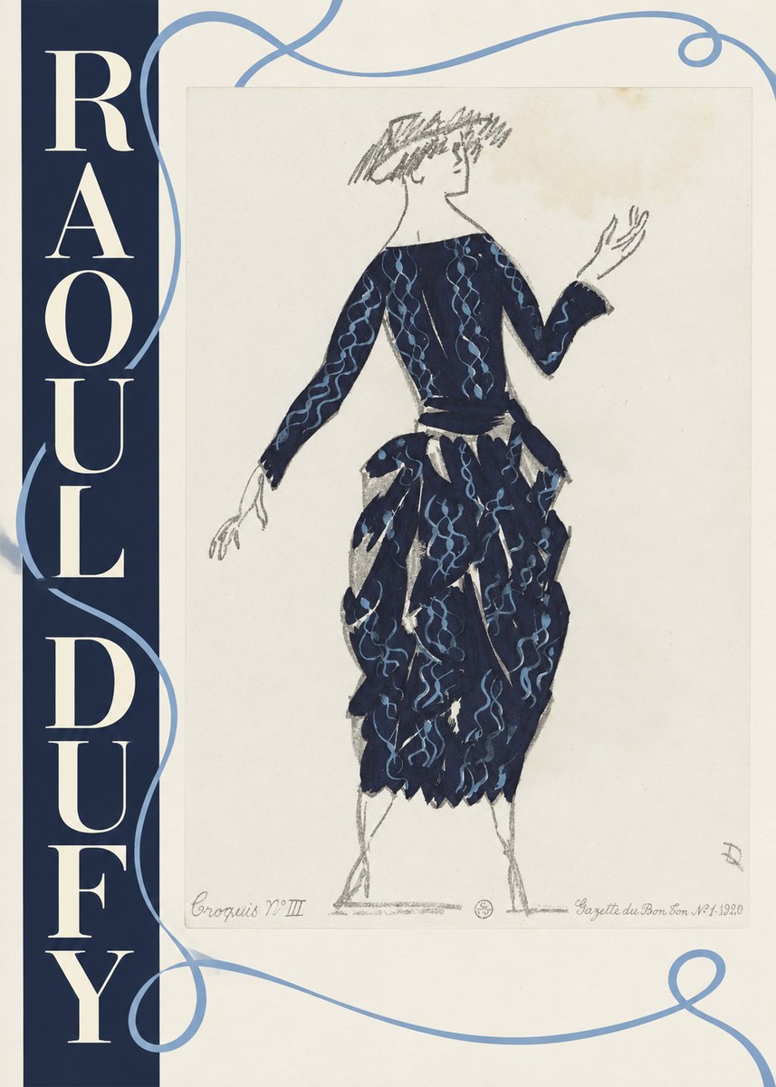 Raoul Dufy Croquis N°iii No2 - Juliste