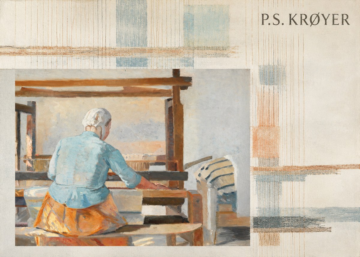P.S. Krøyer A Weaver No6 - Juliste