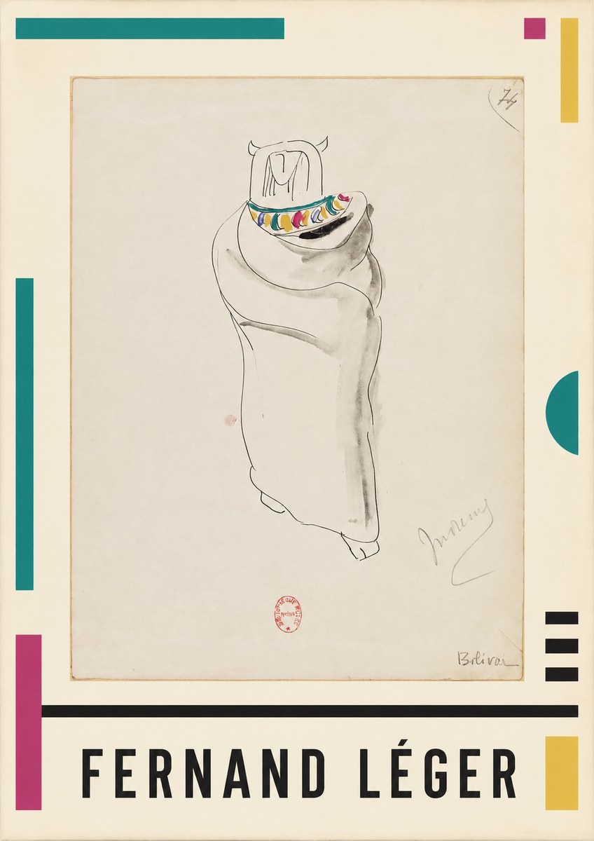 Fernand Léger Bolivar II No1 - Juliste