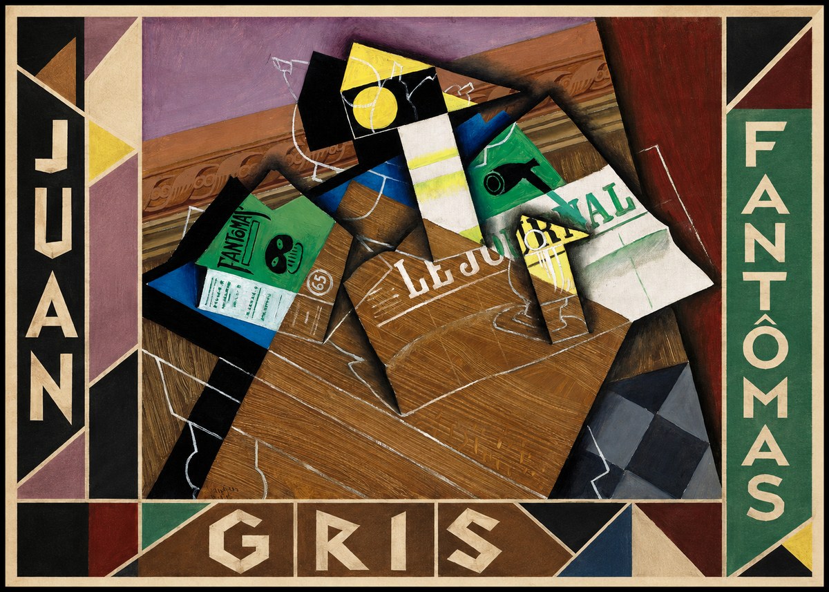 Juan Gris Fantômas I No1 - Juliste