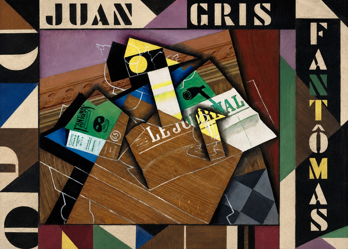 Juan Gris Fantômas I No5 - Juliste