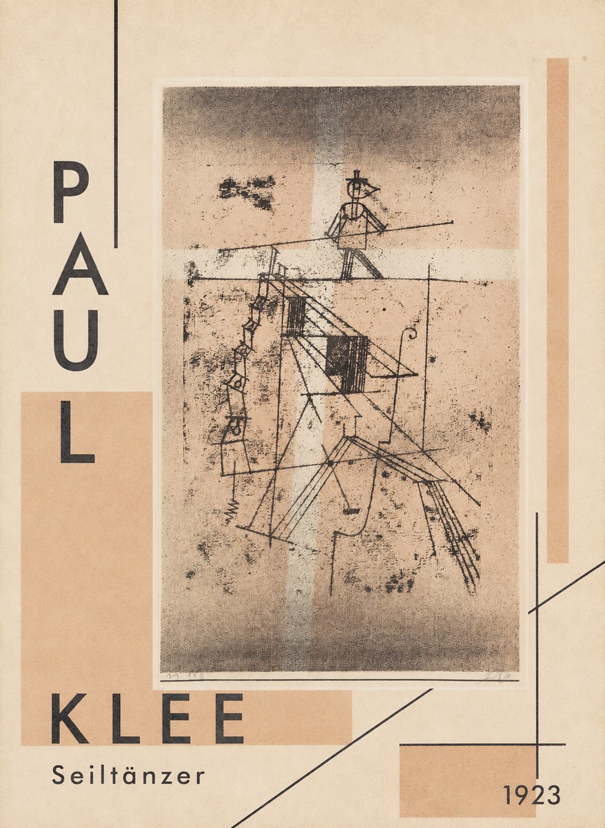Paul Klee Seiltänzer II No2 - Juliste