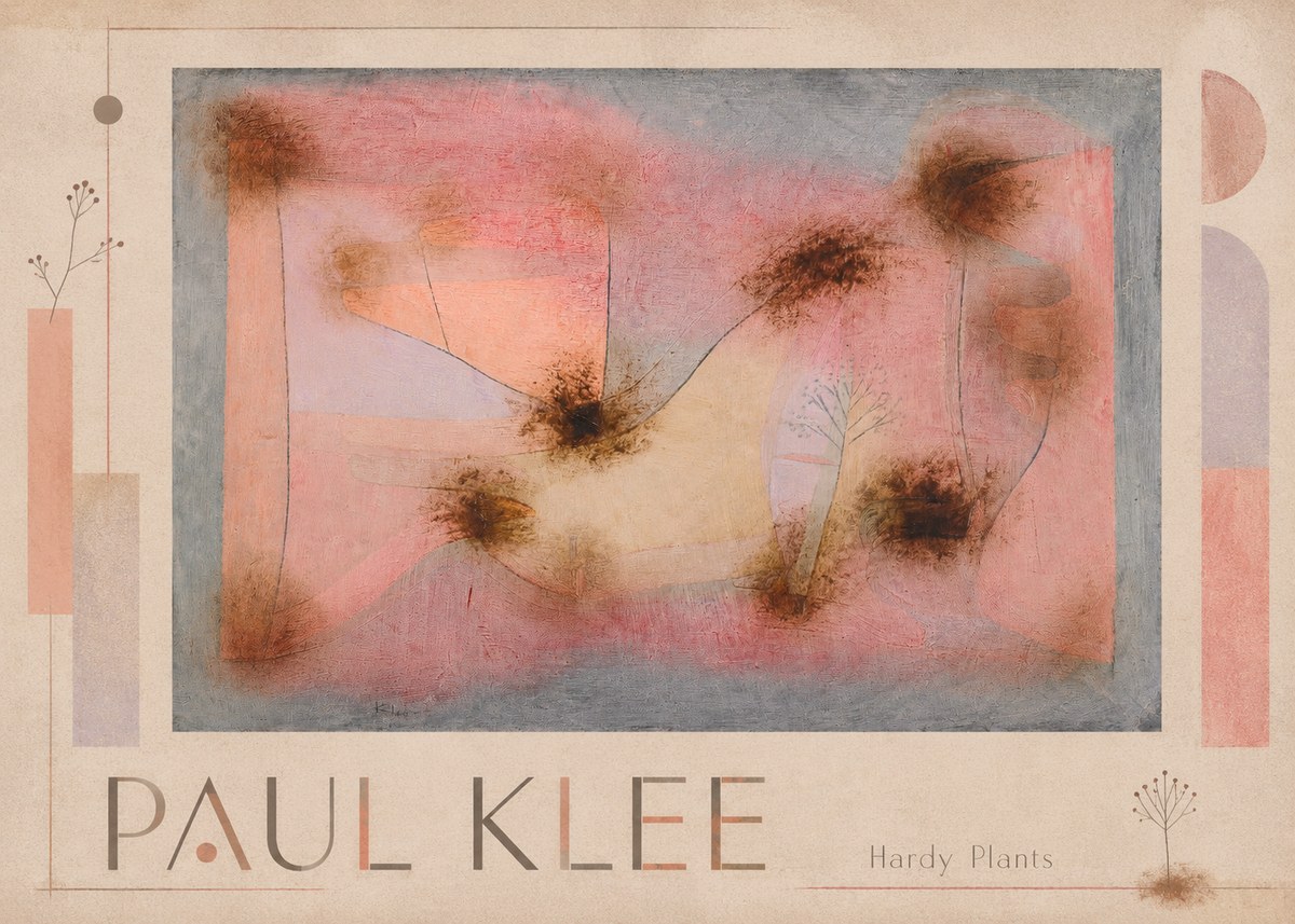 Paul Klee Hardy Plants I No1 - Juliste