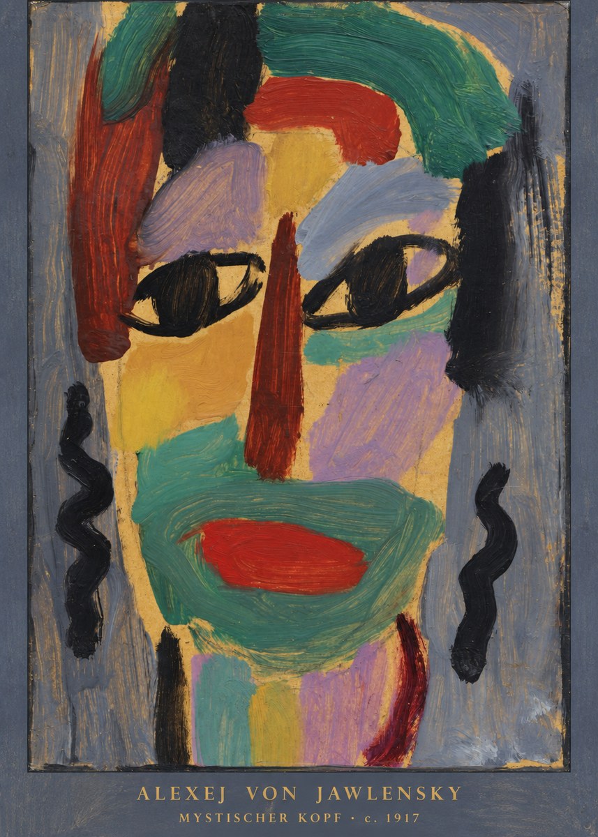Alexej von Jawlensky Mystischer Kopf No6 - Juliste