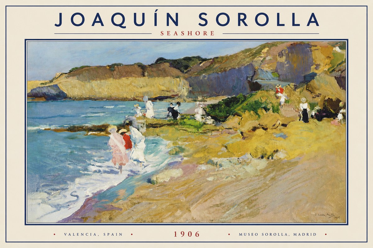 Sorolla Seashore No3 - Juliste