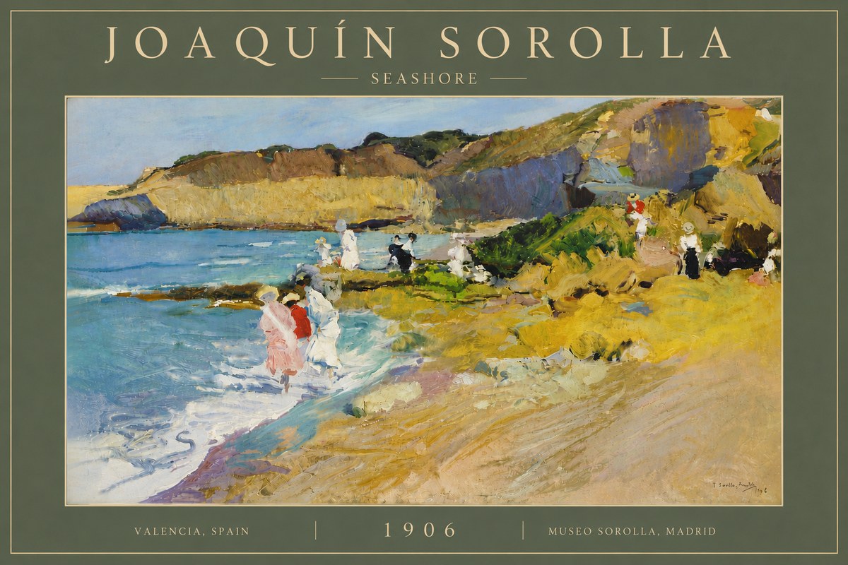 Sorolla Seashore No6 - Juliste